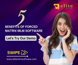 Benefits of Forced Matrix MLM Software | Elite MLM Software