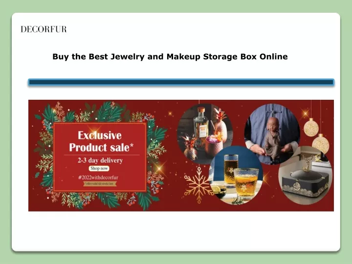 buy the best jewelry and makeup storage box online