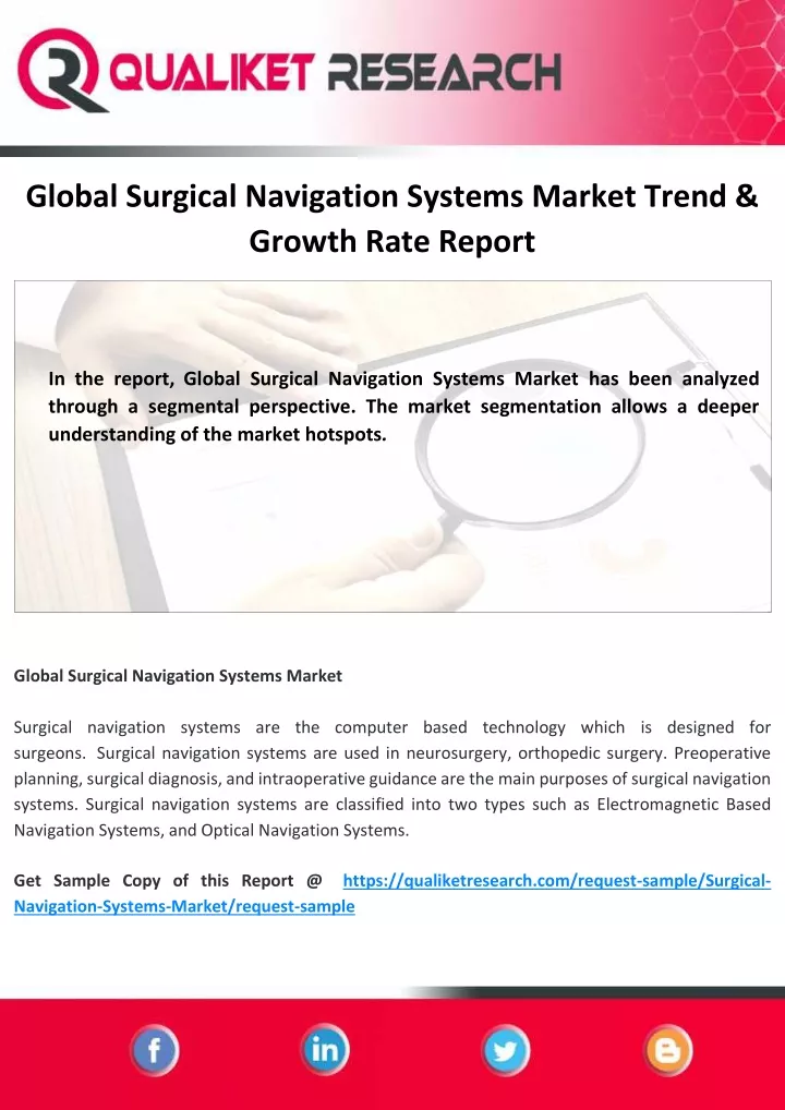 global surgical navigation systems market trend
