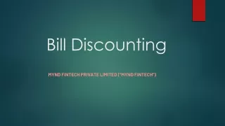 Bill Discounting