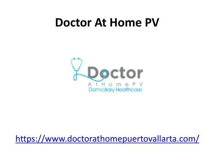 doctor at home pv