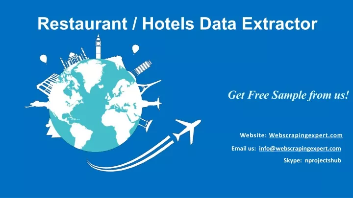 restaurant hotels data extractor