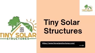 tiny solar structures