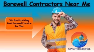 Best Borewell Contractor Near Me