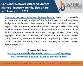 consumer network attached storage market industry