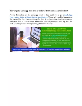 how to get a cash app free money code without