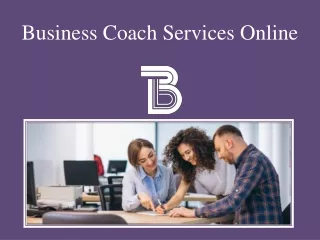 Business Coach Services Online
