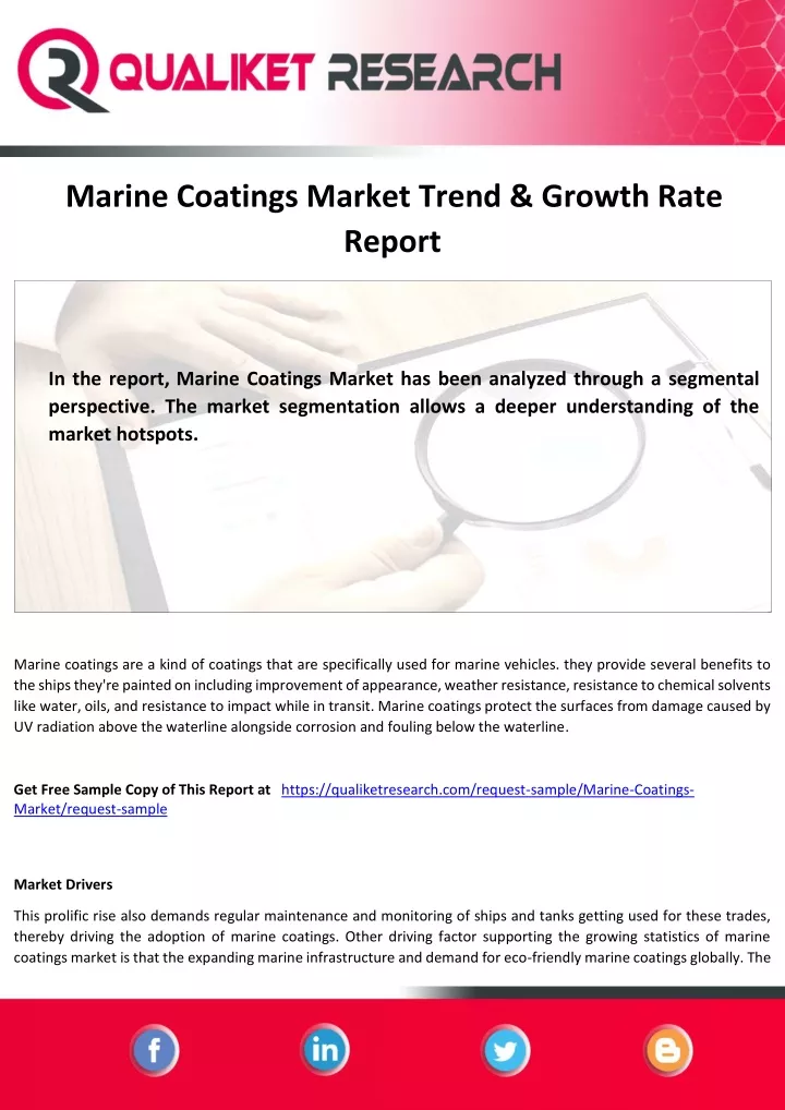 marine coatings market trend growth rate report