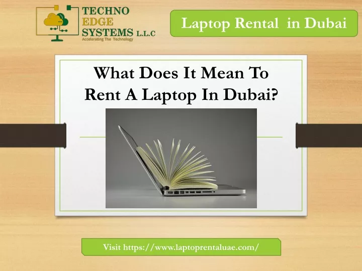 laptop rental in dubai