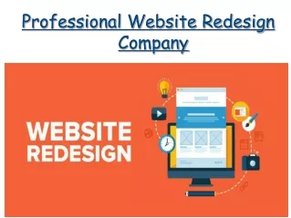 Professional Website Redesign Company