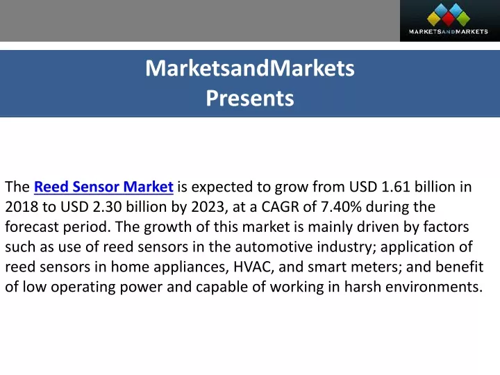 marketsandmarkets presents