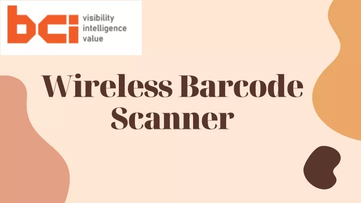 wireless barcode scanner