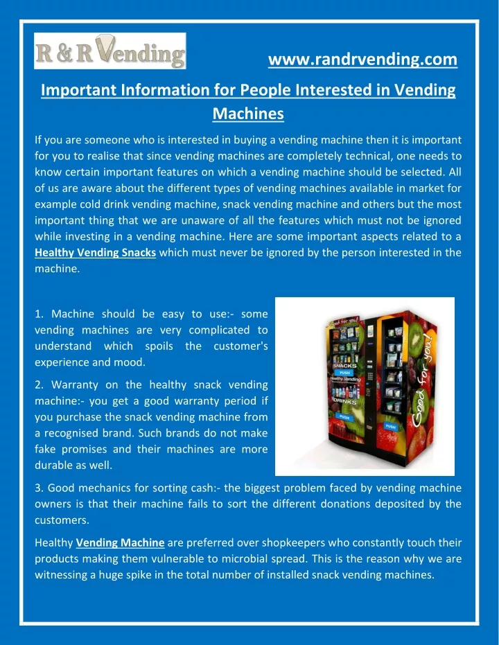 www randrvending com