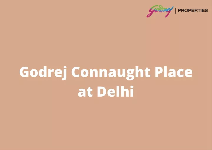 godrej connaught place at delhi