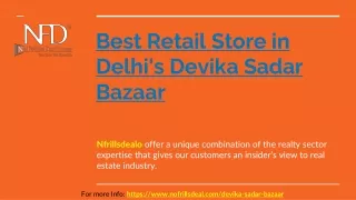 best retail store in delhi s devika sadar bazaar