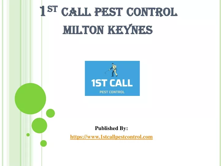 1 st call pest control milton keynes