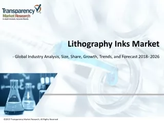 lithography inks market