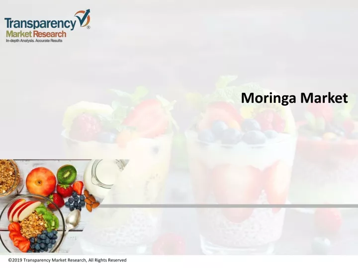 moringa market