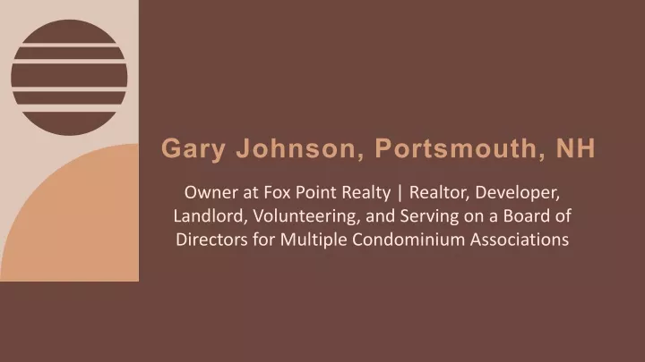 gary johnson portsmouth nh