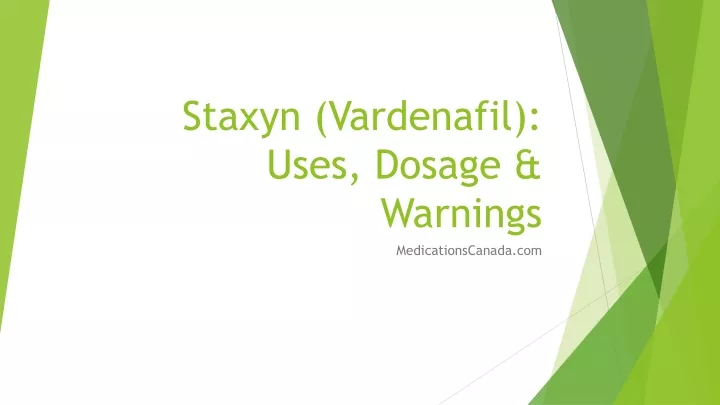 staxyn vardenafil uses dosage warnings