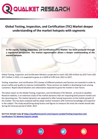 global testing inspection and certification