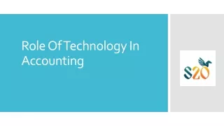 role of technology in accounting