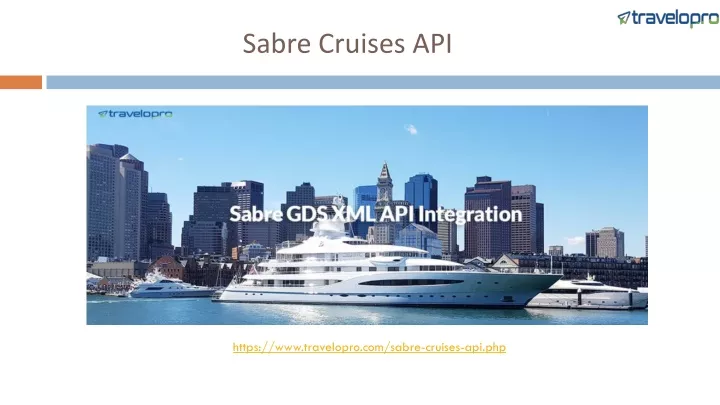 sabre cruises api