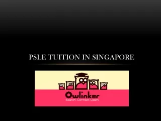 PSLE Tuition in Singapore