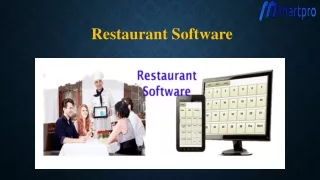restaurant software