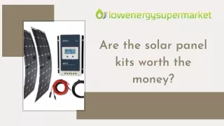 Buy Solar Panel Kits At The Best Price