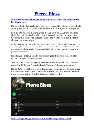 pierre bless