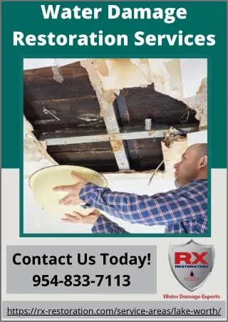 Water Damage Restoration Services | RX Restoration