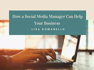 How a Social Media Executive Can Help Your Business | Lisa Romanello.