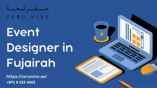 Event Designer in Fujairah