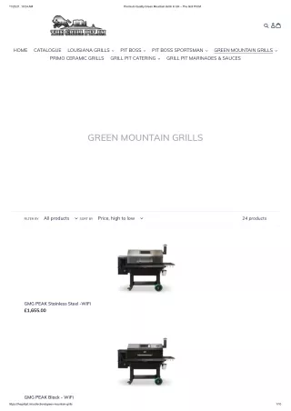 Get Best Quality Green Mountain Grills in UK - The Grill Pit