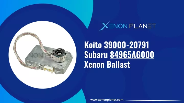 koito 39000 20791 subaru 84965ag000 xenon ballast