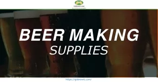 Beer Making Supplies - Best Beer Brewing Supplies Available