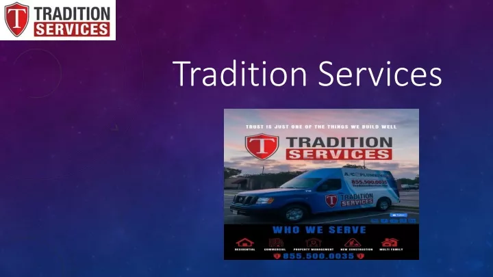 tradition services