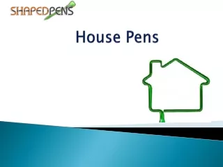 house pens