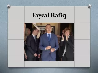 About Faycal Rafiq