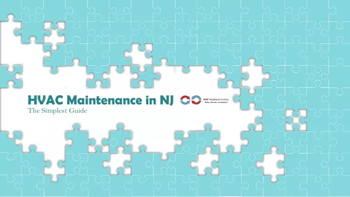 hvac maintenance in nj