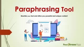 paraphrasing tool