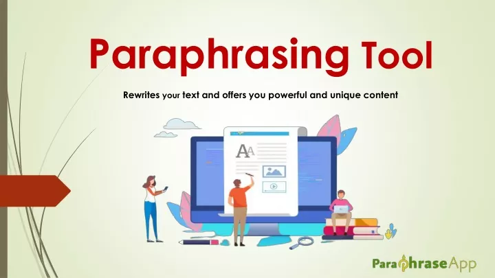 PPT - Free Paraphrasing Tool PowerPoint Presentation, Free Download ...