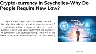 Is cryptocurrency legal in Seychelles? - Xtem coin