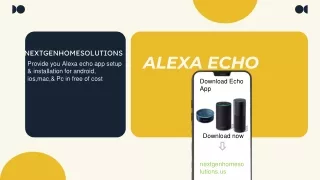 how to set up alexa echo -Nextgenhomesolutions
