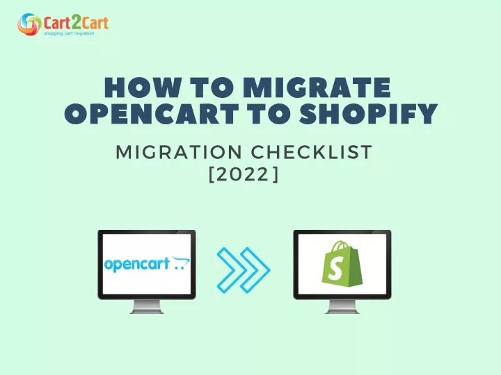 how to migrate open c art to shopify