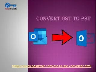 Convert OST to PST