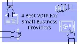 4 Best VoIP for Small Business Providers