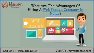 What Are The Advantages Of Hiring A Web Design Company In Noida?