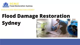 Flood Damage Restoration Services Sydney- SFRS